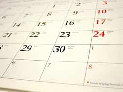 Calendário